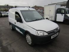 61 reg VAUXHALL COMBO 2000 CDTI 16V (DIRECT UNITED UTILITIES WATER) 1ST REG 09/11, TEST 07/22,