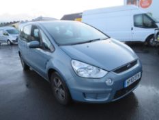 10 reg FORD S-MAX ZETEC TDCI 6G (DIRECT COUNCIL) 1ST REG 03/10, TEST 03/22, 103281M, V5 HERE, 4