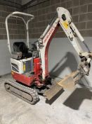 2019 TAKEUCHI TB210R C/W 5 BUCKETS (LOCATION NELSON) (RING FOR COLLECTION DETAILS) [+ VAT]