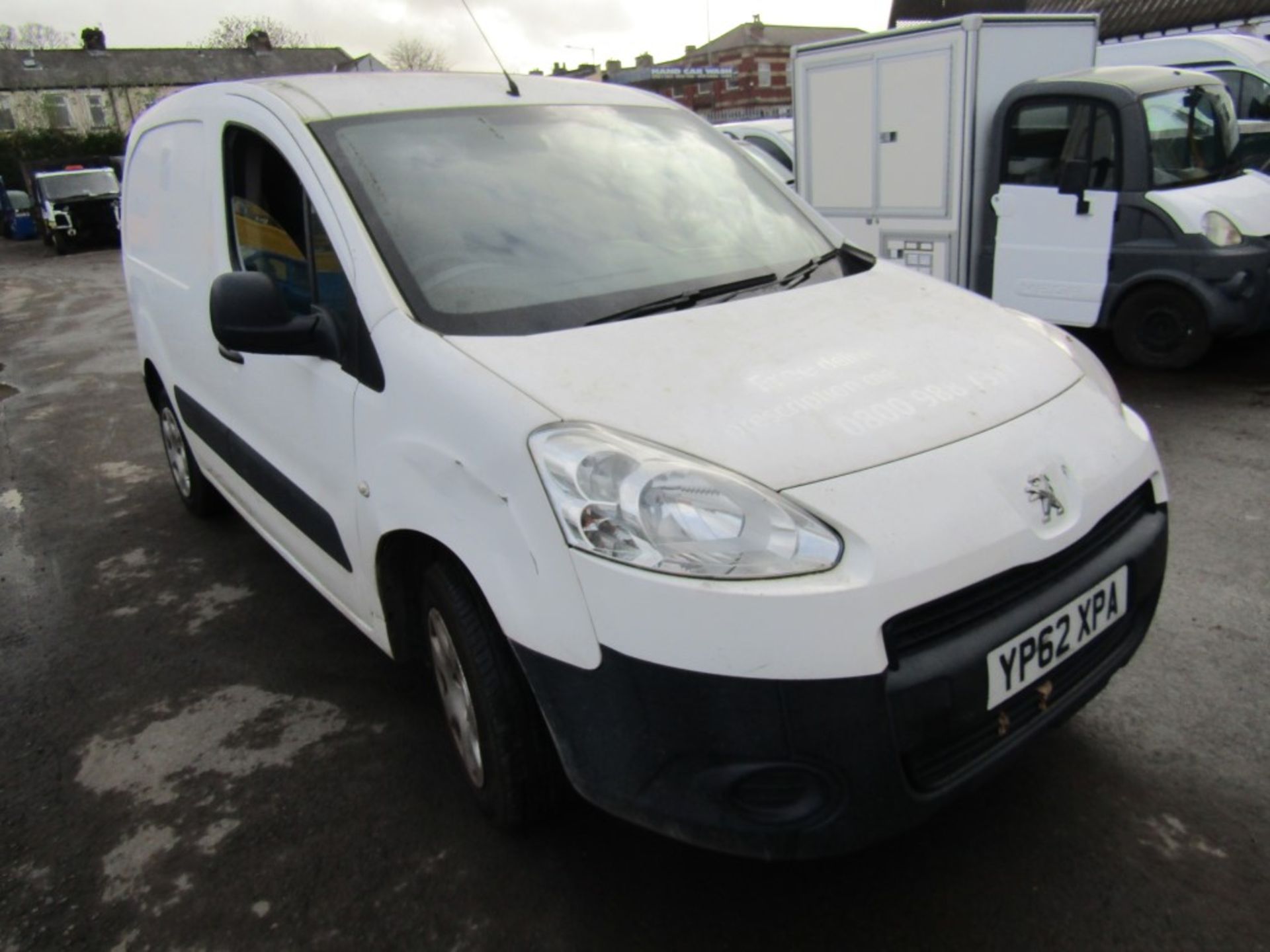 62 reg PEUGEOT PARTNER 850 SE L1 HDI, 1ST REG 01/13, TEST 01/22, 119026M, V5 HERE, 2 FORMER