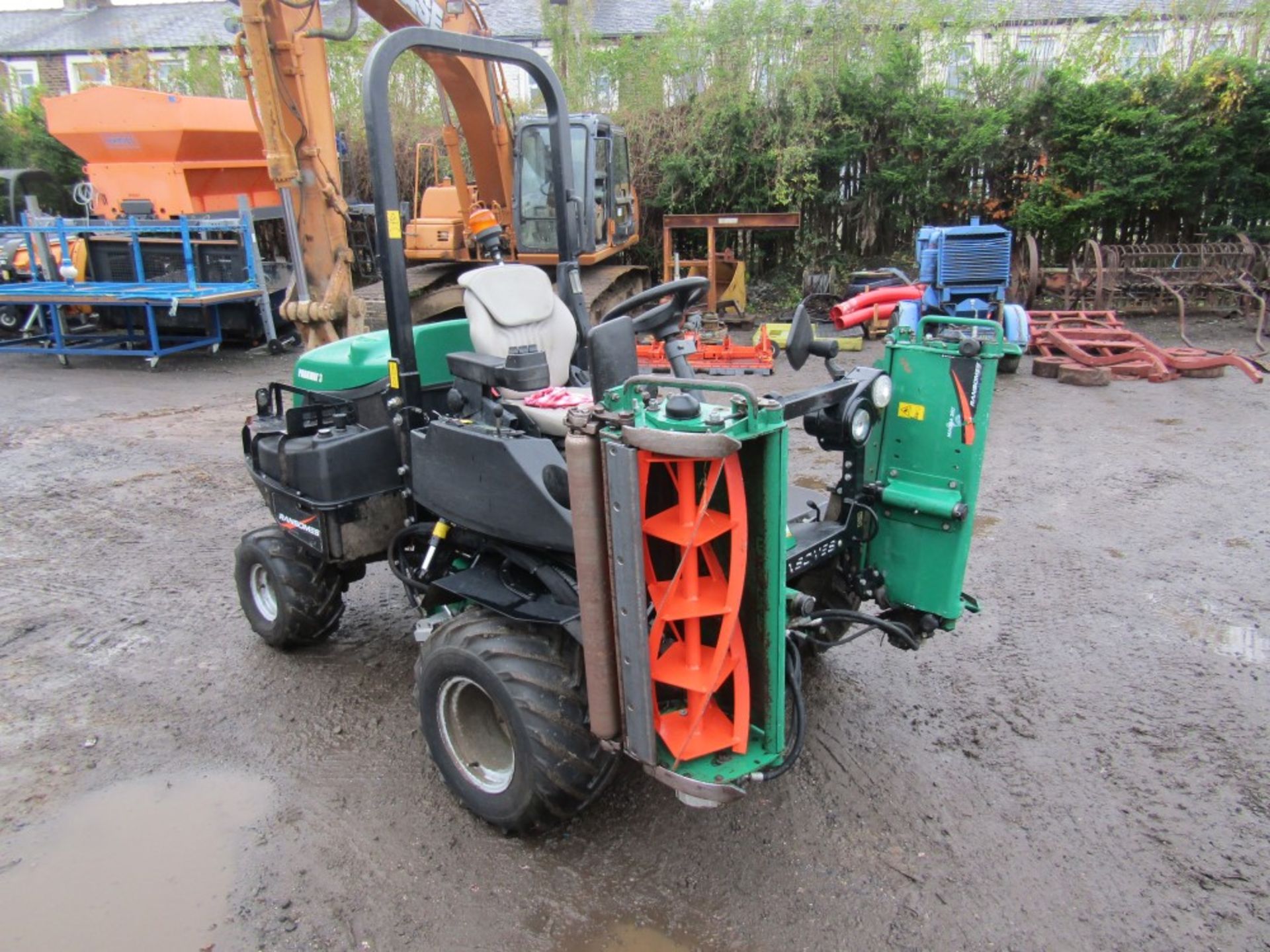 12 reg RANSOMES PARKWAY 3 RIDE ON MOWER (DIRECT COUNCIL) 1ST REG 04/12, V5 HERE, 1 FORMER