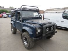 G reg LAND ROVER 90 4C SW DT DIESEL 4 X 4, NEW GALV CHASSIS, 300 TDI ENGINE, 200 GEARBOX, NEW DOORS,