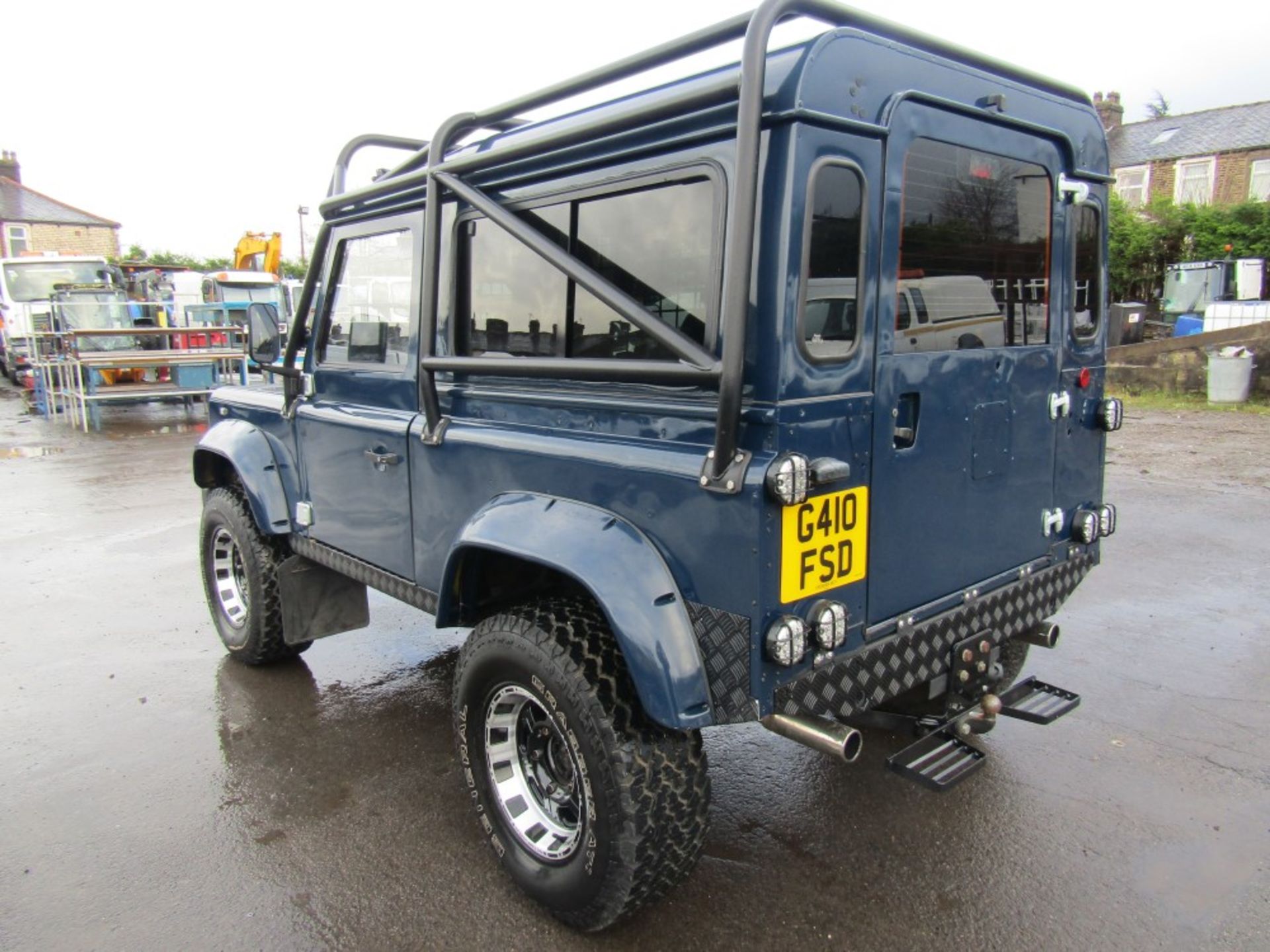 G reg LAND ROVER 90 4C SW DT DIESEL 4 X 4, NEW GALV CHASSIS, 300 TDI ENGINE, 200 GEARBOX, NEW DOORS, - Image 3 of 9