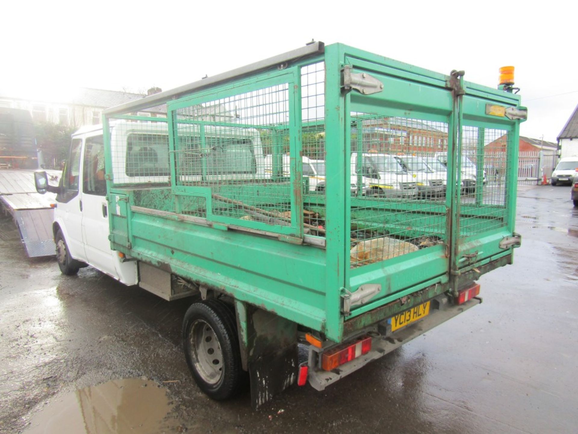 13 reg FORD TRANSIT 100 T350 RWD TIPPER (NON RUNNER) (DIRECT COUNCIL) 1ST REG 04/13, TEST 01/22, - Image 3 of 6