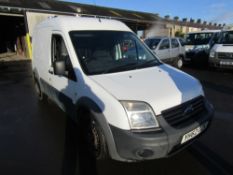 62 reg FORD TRANSIT CONNECT 90 T230 (DIRECT UNITED UTILITIES WATER) 1ST REG 09/12, TEST 05/22,