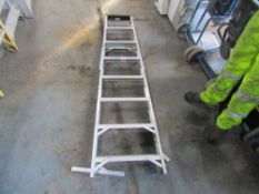 10FT 12 TREAD ALUMINIUM PLATFORM STEPS (DIRECT HIRE CO) [+ VAT]