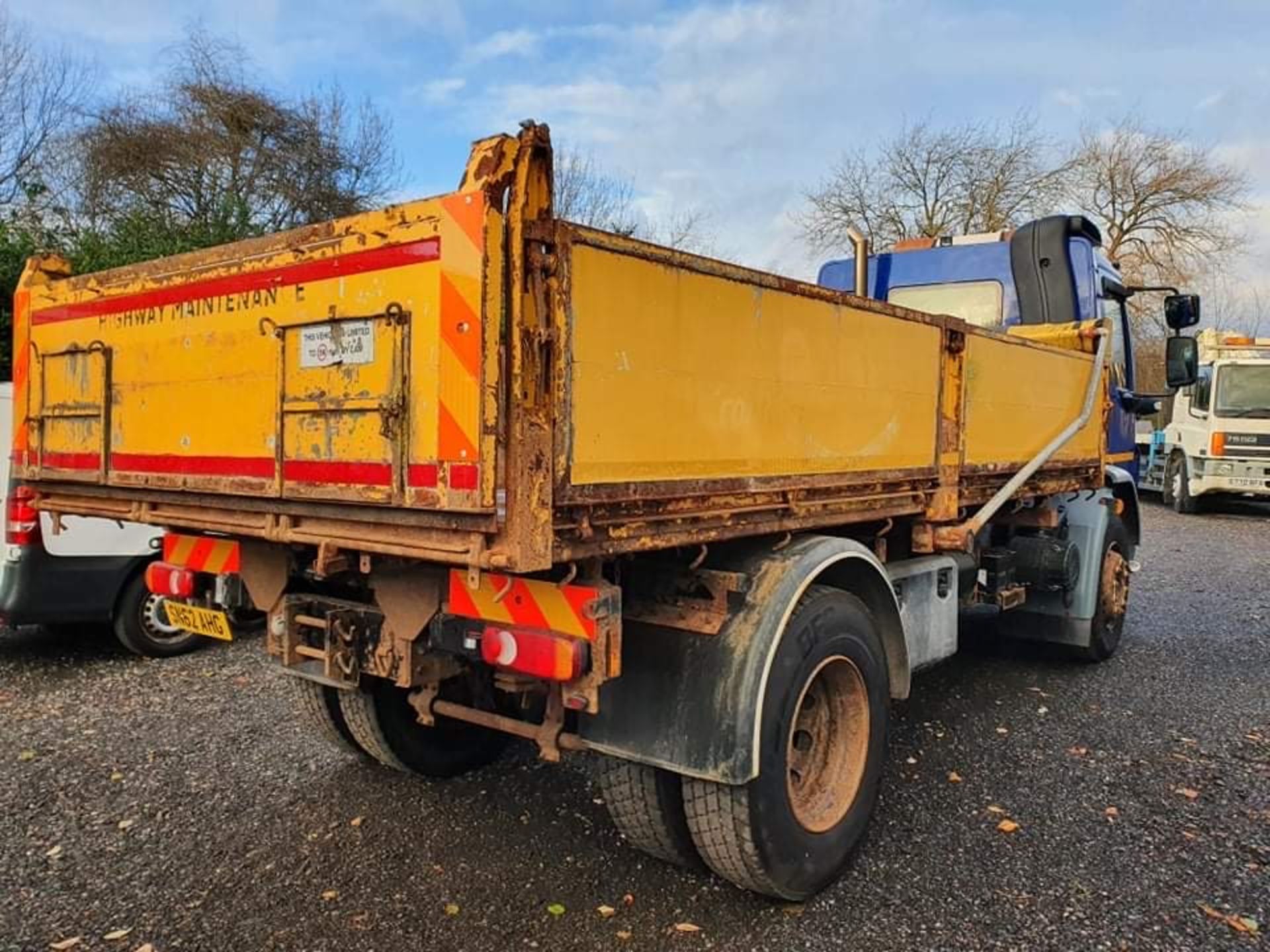 62 reg DAF FA LF55 TIPPER (LOCATION SHEFFIELD) 1ST REG 10/12, V5 HERE, 1 FORMER KEEPER - Bild 4 aus 4