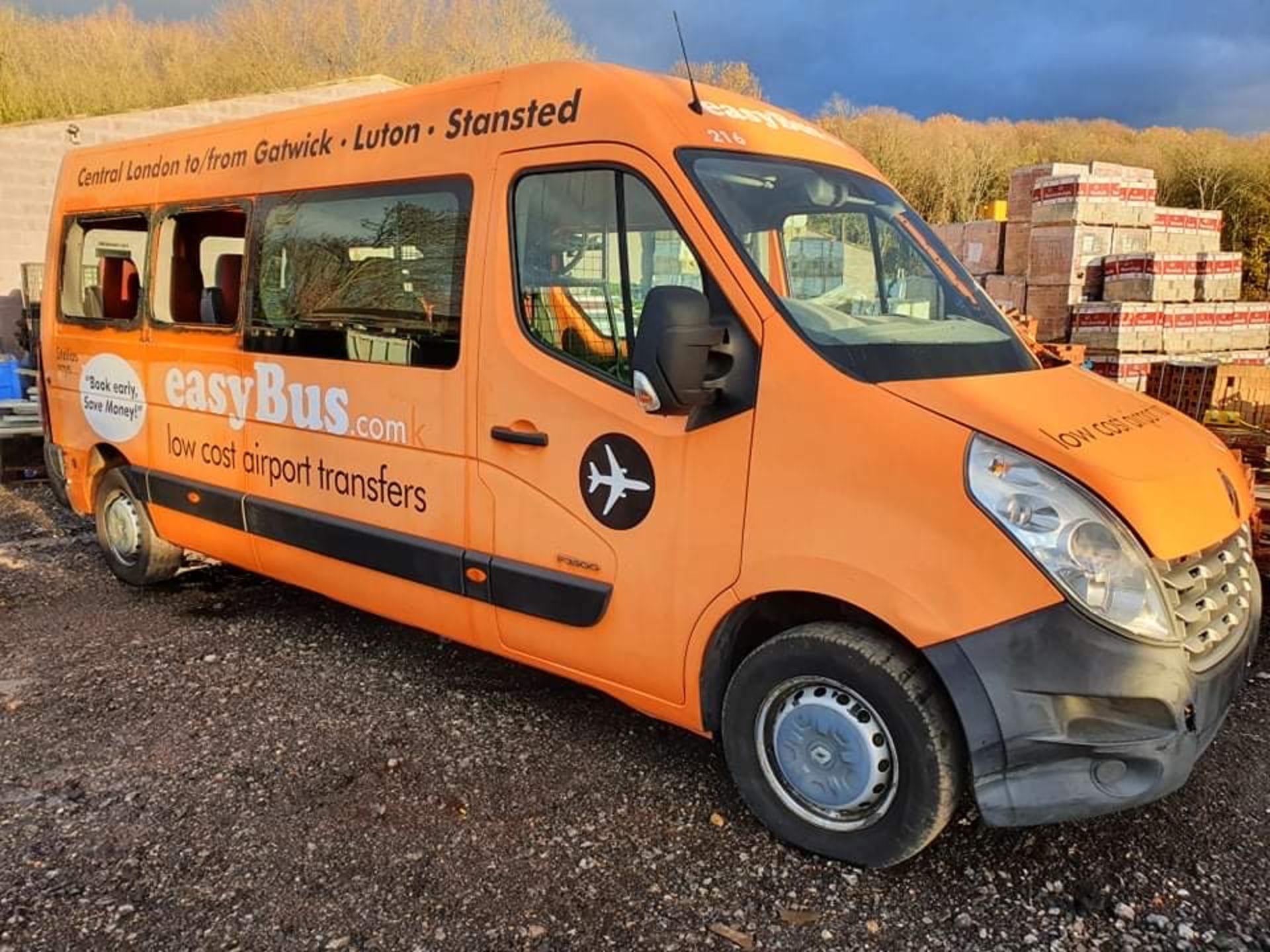 12 reg RENAULT MASTER LM39 DCI S-A MINIBUS (NO KEYS - NON RUNNER) (LOCATION SHEFFIELD) 1ST REG