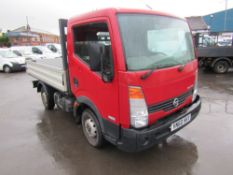 60 reg NISSAN CABSTAR 34.11 DROPSIDE PICKUP, 1ST REG 10/10, TEST 11/22, 47112M NOT WARRANTED, V5