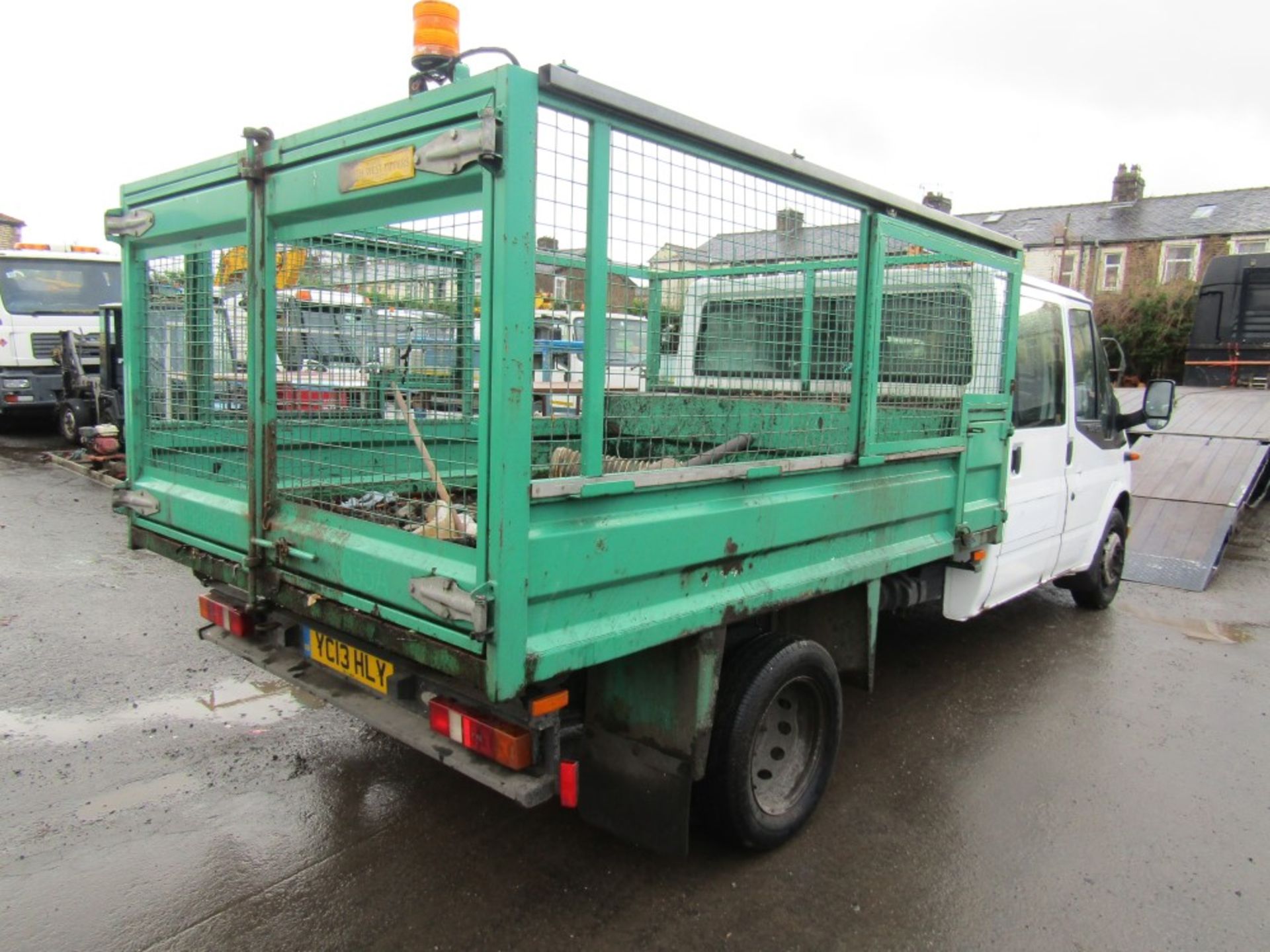 13 reg FORD TRANSIT 100 T350 RWD TIPPER (NON RUNNER) (DIRECT COUNCIL) 1ST REG 04/13, TEST 01/22, - Image 4 of 6