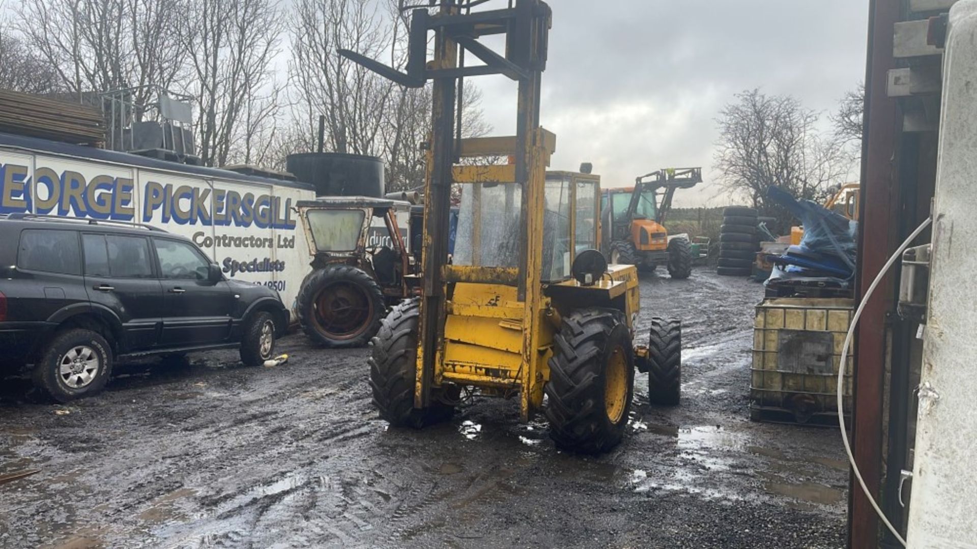 SANDERSON ALL TERRAIN FORKLIFT (LOCATION BLACKBURN) (RING FOR COLLECTION DETAILS) [NO VAT] - Image 4 of 5