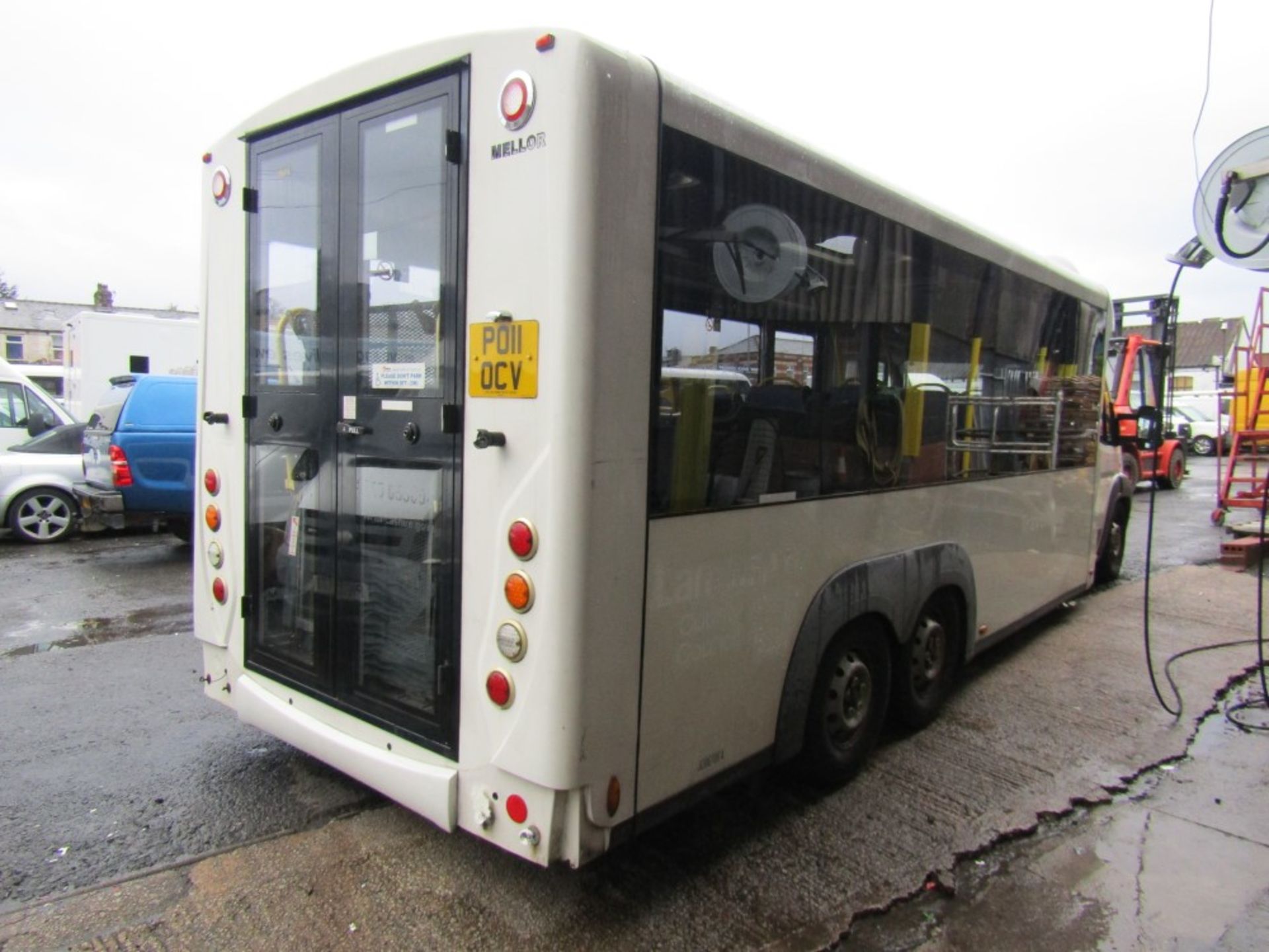 11 reg FIAT DUCATO TRI AXLE MINIBUS (RUNS BUT IN LIMP MODE) (DIRECT COUNCIL) 1ST REG 08/11, TEST - Image 4 of 7