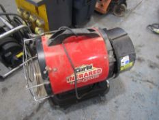 240V DIESEL RADIANT HEATER (DIRECT HIRE CO) [+ VAT]