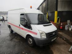 08 reg FORD TRANSIT 110 T300M FWD (DIRECT COUNCIL) 1ST REG 04/08, 127641M, V5 HERE, 1 OWNER FROM NEW