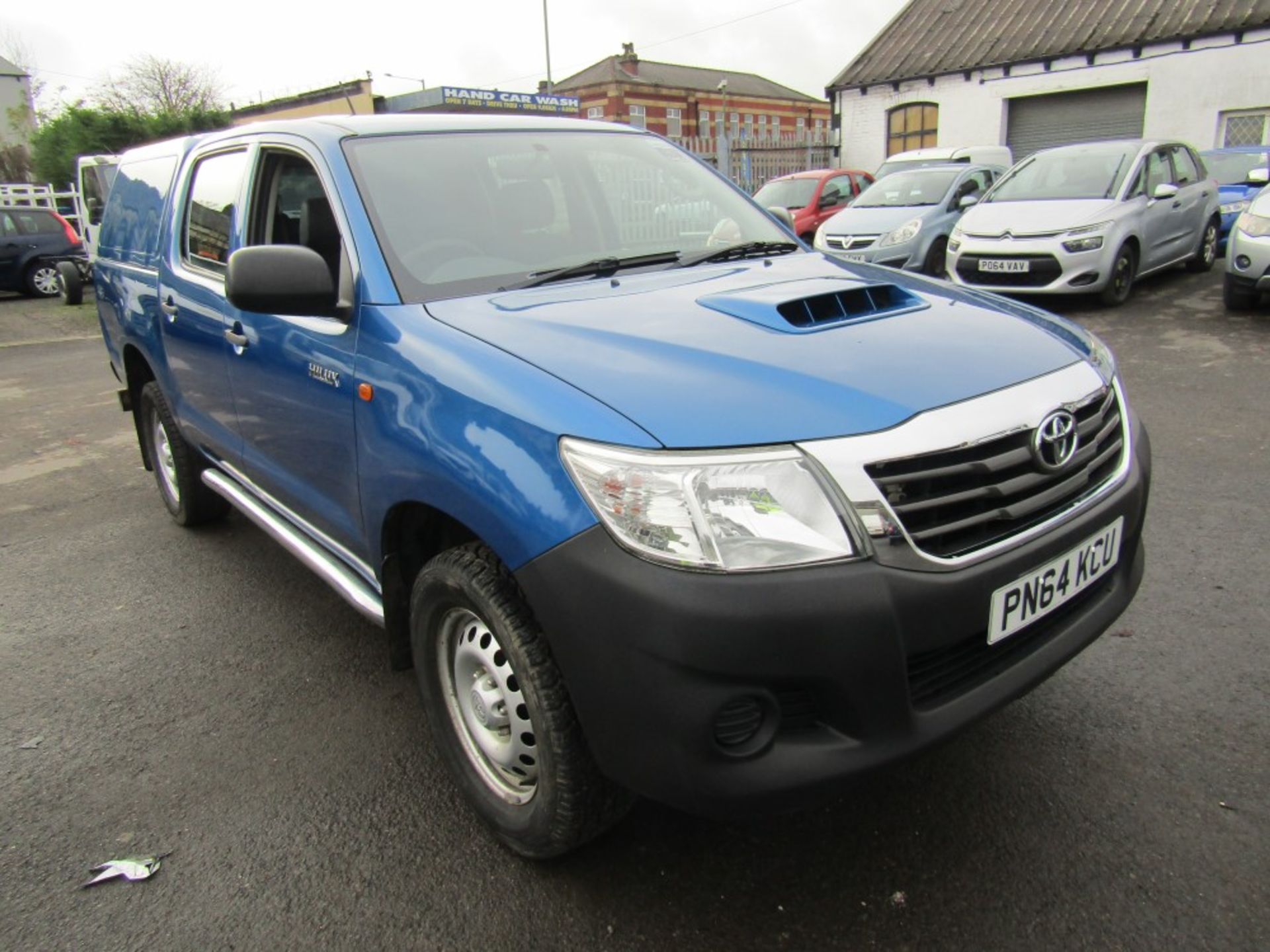 64 reg TOYOTA HILUX ACTIVE D-4D 4 X 4 DCB, 1ST REG 09/14, TEST 09/22, 83764M WARRANTED, V5 HERE, 2