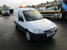 11 reg VAUXHALL COMBO 2000 CDTI (DIRECT UNITED UTILITIES WATER) 1ST REG 06/11, TEST 04/22,