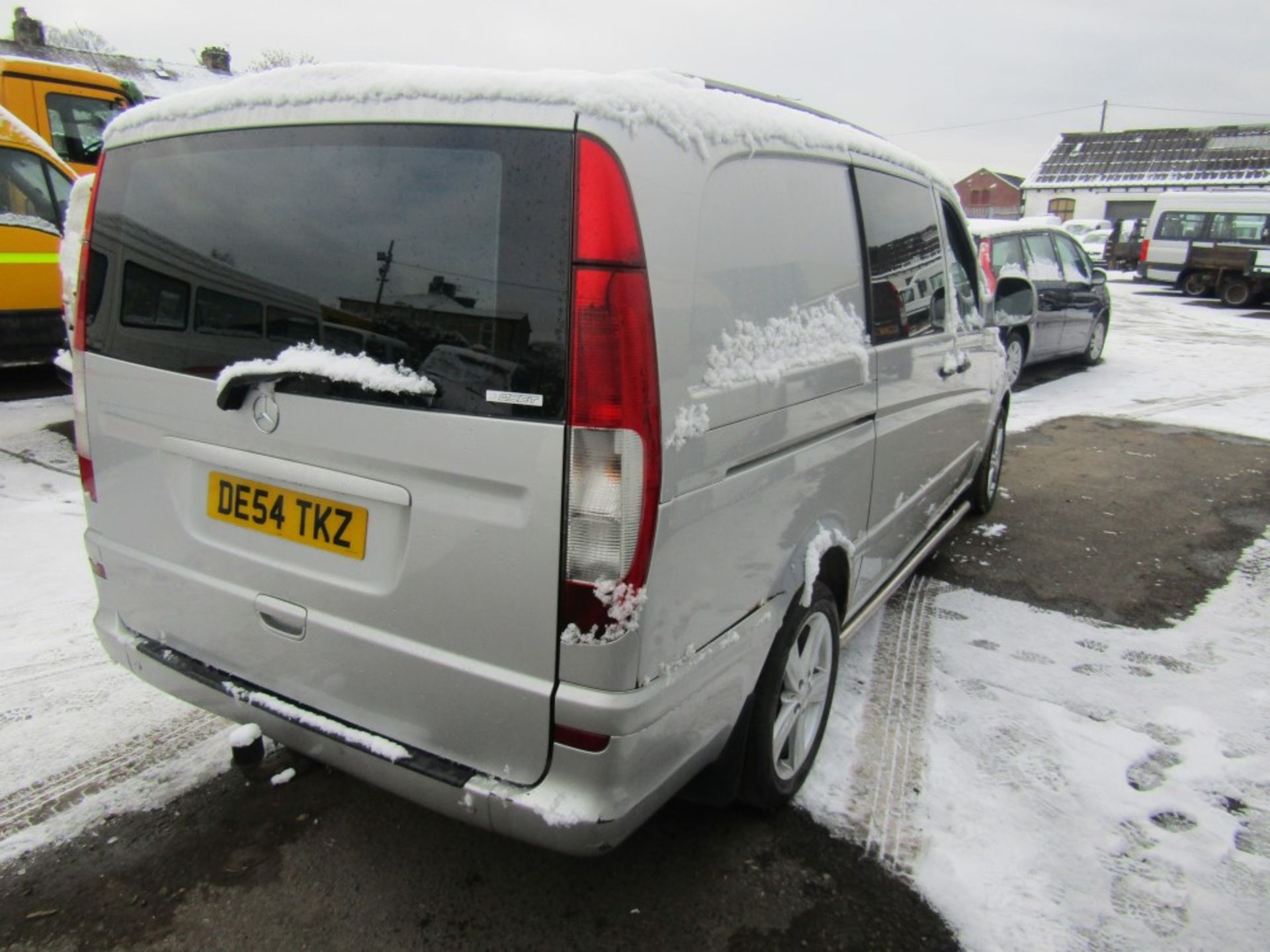 54 reg MERCEDES VITO 115 LONG WITH SIDE WINDOWS, 1ST REG 11/11, 196007M, V5 HERE, 8 FORMER - Image 4 of 8