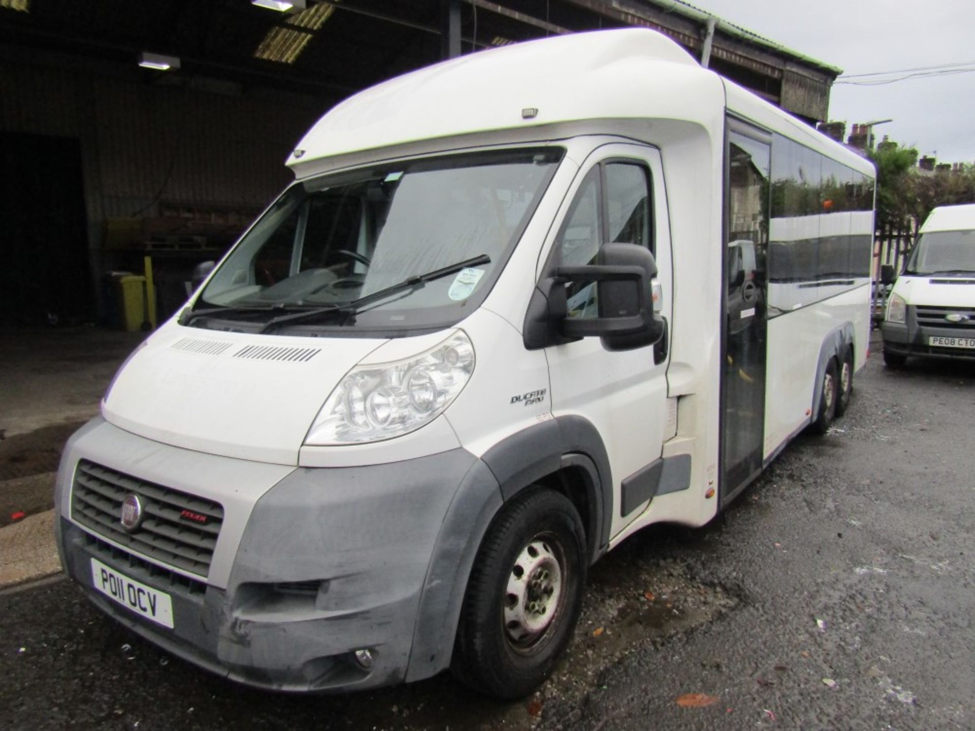 11 reg FIAT DUCATO TRI AXLE MINIBUS (RUNS BUT IN LIMP MODE) (DIRECT COUNCIL) 1ST REG 08/11, TEST - Image 2 of 7