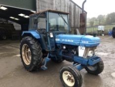 A reg FORD 5610 TRACTOR (LOCATION EDENFIELD) 7028 HOURS NOT WARRANTED, NO V5 (RING FOR COLLECTION
