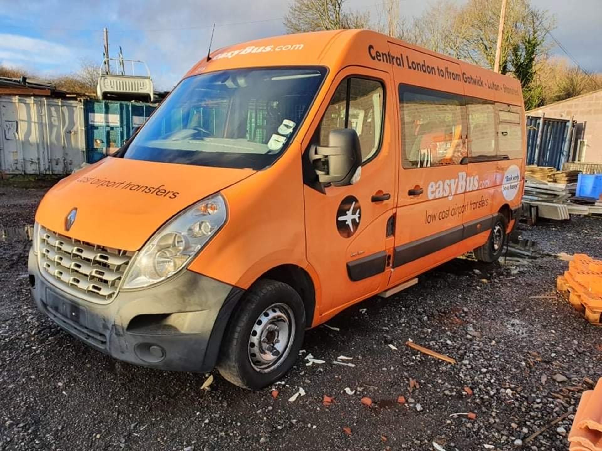 12 reg RENAULT MASTER LM39 DCI S-A MINIBUS (NO KEYS - NON RUNNER) (LOCATION SHEFFIELD) 1ST REG - Image 2 of 5