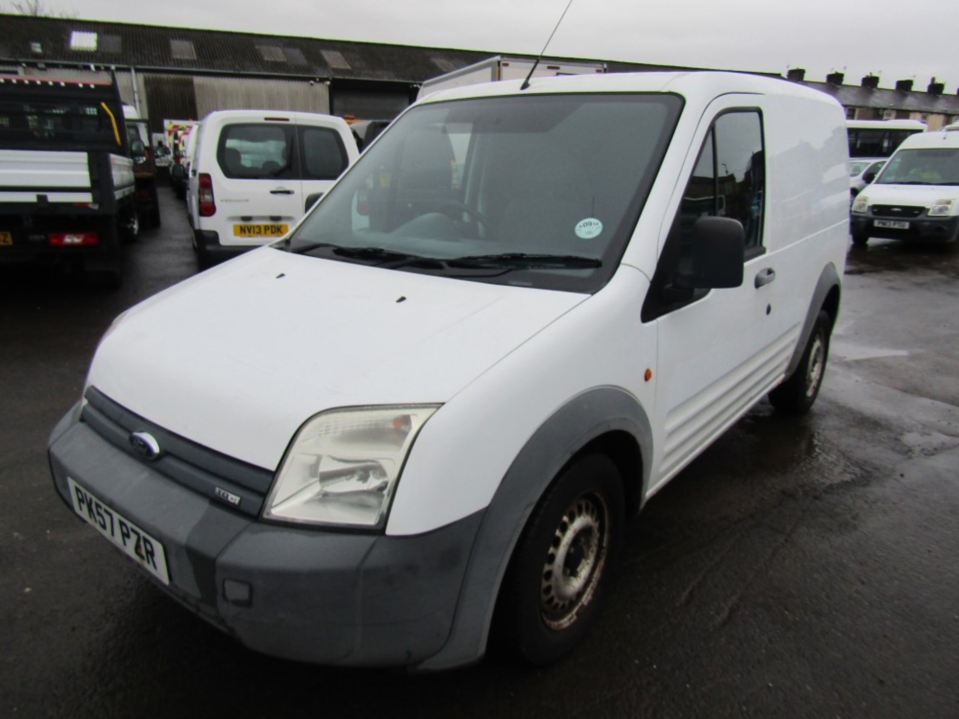 57 reg FORD TRANSIT CONNECT T200 75 (DIRECT COUNCIL) 1ST REG 09/07, TEST 09/22, 88191M, - Image 2 of 7