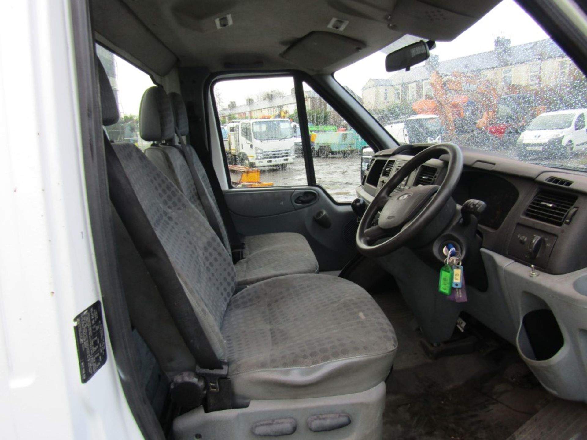 61 reg FORD TRANSIT 115 T350 CAGED TIPPER, 1ST REG 11/11, TEST 06/22, 128800M WARRANTED, - Image 5 of 6