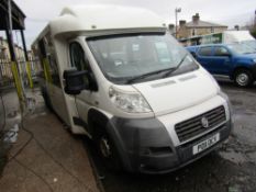 11 reg FIAT DUCATO TRI AXLE MINIBUS (RUNS BUT IN LIMP MODE) (DIRECT COUNCIL) 1ST REG 08/11, TEST