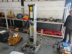 4.5M SUMNER MATERIAL LIFT SWL 360KG (DIRECT HIRE CO) [+ VAT]