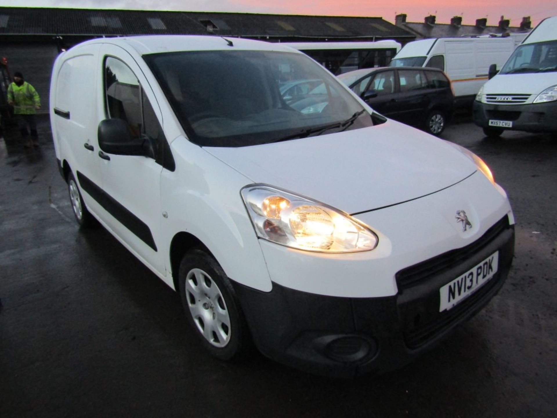 13 reg PEUGEOT PARTNER CRC HDI, 1ST REG 07/13, TEST 06/22, 286102M NOT WARRANTED, V5 HERE, 2