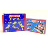 Two boxed children's Meccano sets