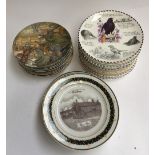 A set of 12 Wind in the Willows Wedgwood collection plates; together with a set of 12 Wedgwood