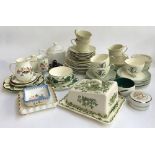 A mixed lot of ceramics to include Royal Doulton 'Somerset' pattern part tea service; Mason's