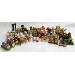 A large collection of novelty cruet sets