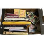 A mixed box of books, some on the subject of art and antiques