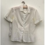 Two 1950s Maxton size 34 blouses; together with one other (3)