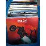 A collection of vinyl records, to include Meat Loaf, Grace Jones, ZZ Top, Thunder, Transvision Vamp,