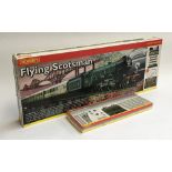 A Hornby OO gauge 'Flying Scotsman' set, LNER R1039, boxed; together with a Hornby track pack set