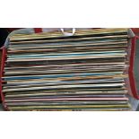A large bag of vinyl LPs, mainly easy listening to include Herb Alpert, Nat King Cole, etc