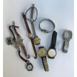 A mixed lot of various wrist watches, to include Buler, Sekonda, Timex, Tegrov, Citizen,