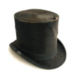 A black top hat by A.J White, German Street (af)