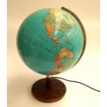 A JRO Multi Globus illuminating globe, approx. 42cmH
