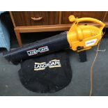 A Landxcape 2450 watt blower vac leaf blower