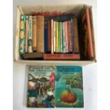 A mixed box of children's books, to include Enid Blyton, early Roald Dahl editions etc
