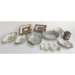 A collection of ceramics, mainly continental, to include Limoges 'Florance'; Vista Alegre; Porcelain