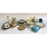 A mixed lot of ceramics to include Portmeirion 'The Compleat Angler' cup and saucer, foreign