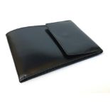 A Gucci Italy black leather wallet