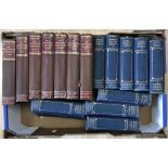 Nine volumes from the Charles Dickens Library, London, The Educational Book Co. c.1910; together