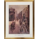 After Trevor Prescott, 'Bold Street, from Waterloo Place, Liverpool', the original 1893, 59.5x42.5cm