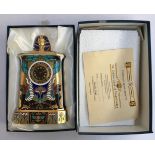 The Golden Clock of Tutankhamen by Compton & Woodhouse, no.195, boxed