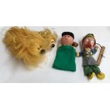 Several Pelham puppets, to include two Magic Roundabout Dougals (4)